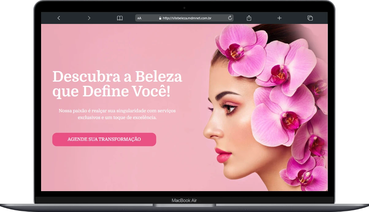 Projeto de beleza desenvolvido pela MDMnet