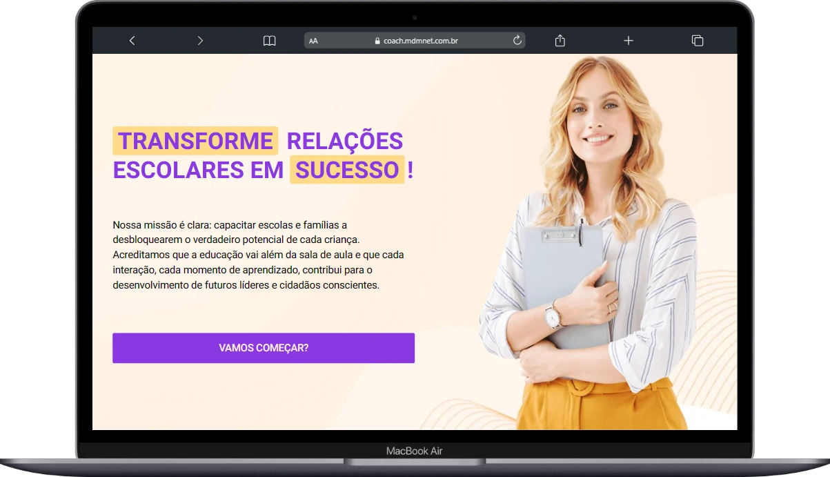 Projeto Relações Escolares desenvolvido pela MDMnet